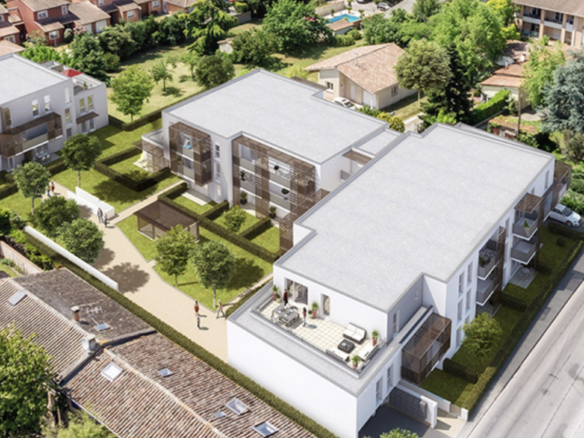 T2 de 40 m2 avec terrasse et parking
