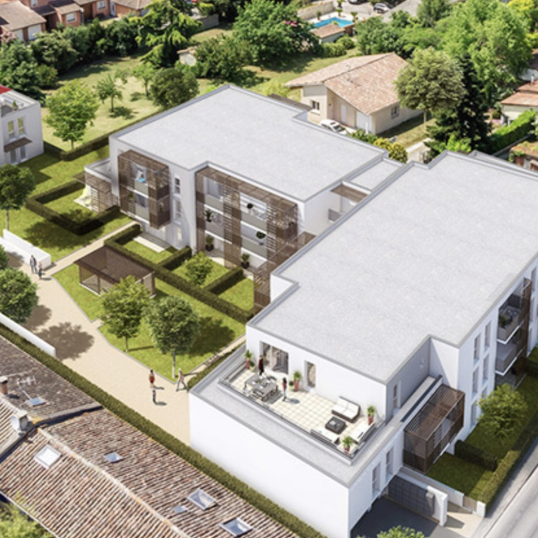 T2 de 40 m2 avec terrasse et parking