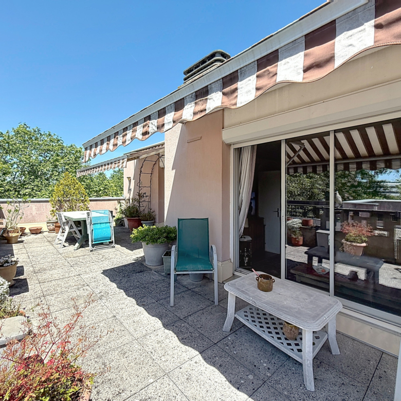Mirail/Reynerie Grand T5 3 terrasses et garage boxé