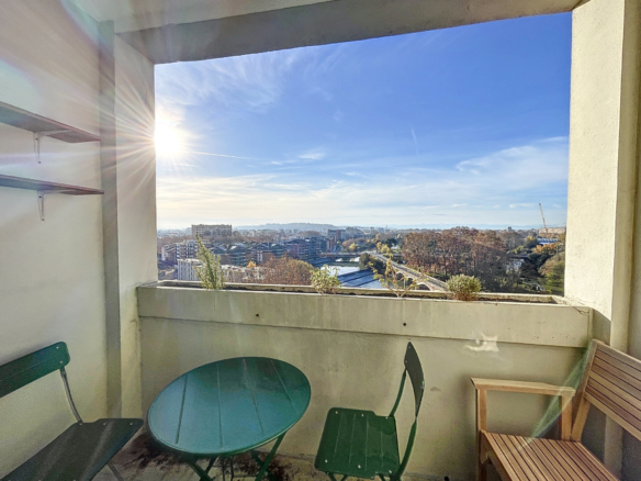 T2 meublé vue sur garonne