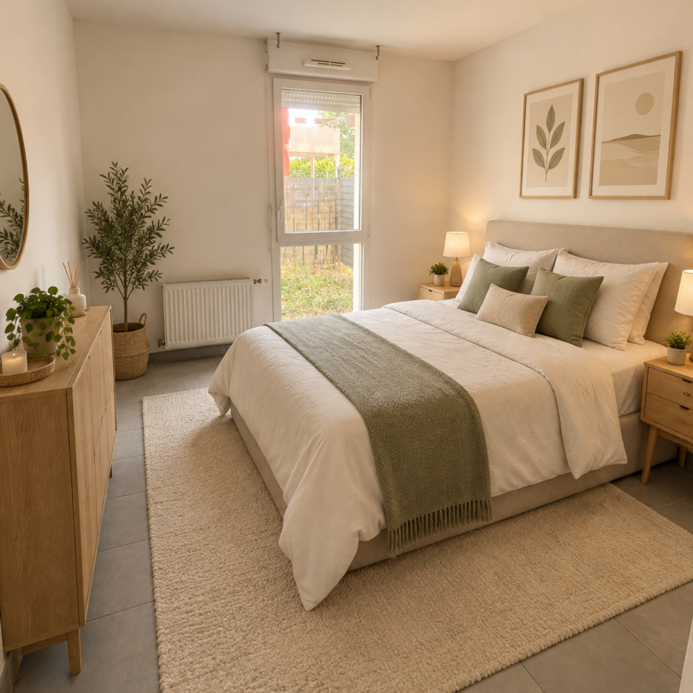 Charmant T2 avec terrasse à Launaguet en exclusivité